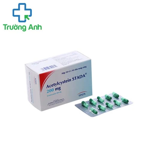 Acetylcystein STADA 200mg - Thuốc điều trị các bệnh lý đường hô hấp hiệu quả