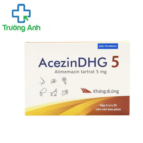 AcezinDHG - Thuốc điều trị dị ứng hiệu quả của DHG PHARMA