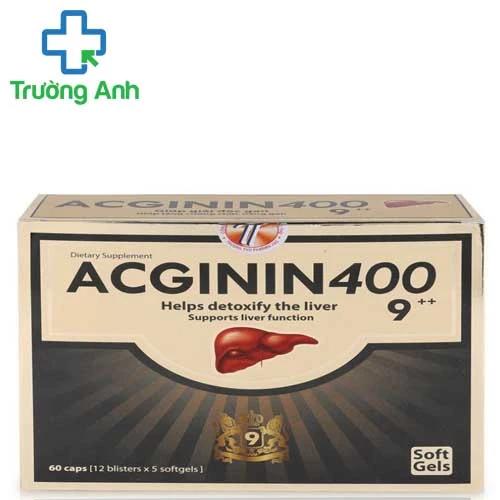 Acginin 400 9++ Trường Thọ - Giúp tăng cường chức năng gan hiệu quả