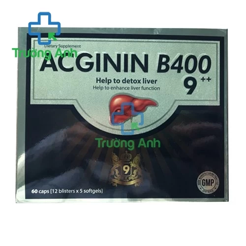 Acginin B400 9++ Trường Thọ Pharma - Hỗ trợ tăng cường chức năng gan