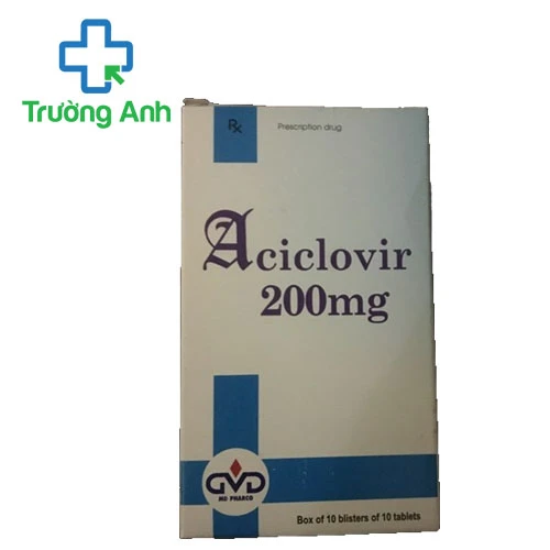 Aciclovir 200mg MD Pharco - Thuốc điều trị nhiễm khuẩn hiệu quả