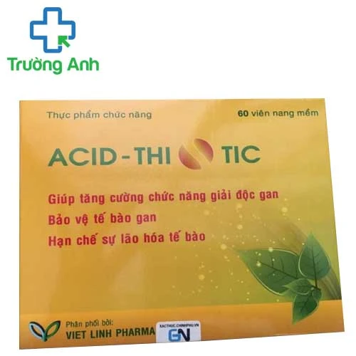 Acid Thiotic 300mg (gan) - Giúp tăng cường chức năng gan hiệu quả
