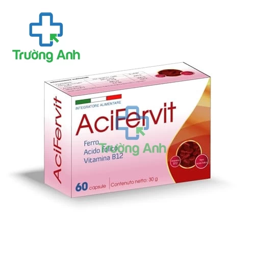 AciFervit Gricar - Hỗ trợ bổ sung sắt và acid folic cho cơ thể