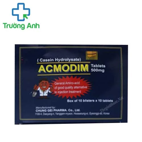 Acmodim 500 mg - Thuốc giúp tăng cường sức khỏe hiệu quả