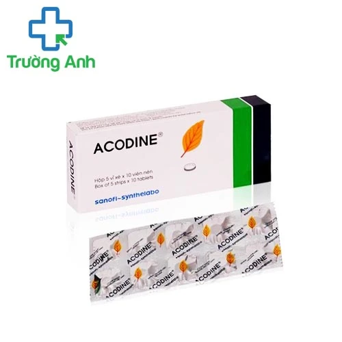 Acodin - Thuốc trị ho hiệu quả của Sanofi-Synthelabo