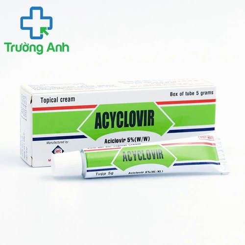 Acyclovir 5g Medipharco - Thuốc chống virus Herpes hiệu quả