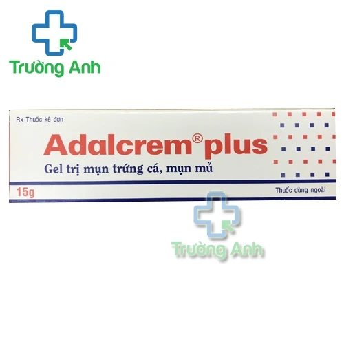 Adalcrem Plus 15g Phil Inter Pharma - Gel trị mụn trứng cá hiệu quả 