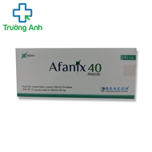 Afanix 40mg - Thuốc điều trị ung thư phổi hiệu quả của Bangladesh