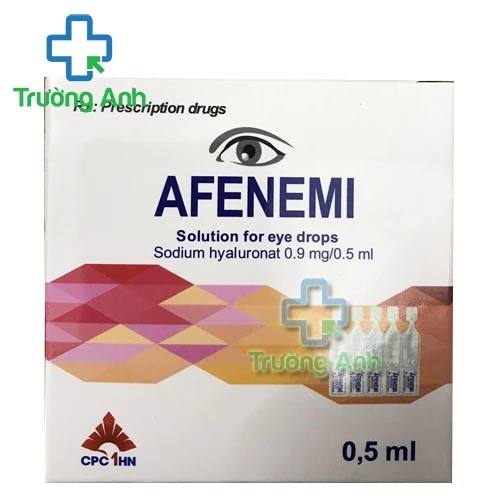 Afenemi - Thuốc nhỏ mắt hỗ trợ điều trị khô giác mạc của CPC1HN