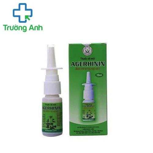 Agerhinin Spr.15ml - Thuốc xịt mũi hiệu quả