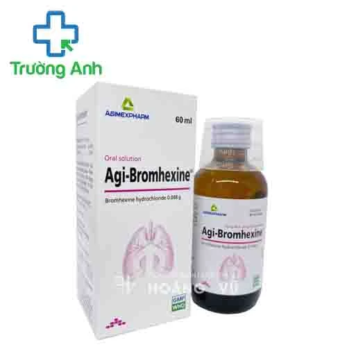 Agi-bromhexine 60ml Agimexpharm - Thuốc điều trị bệnh đường hô hấp hiệu quả