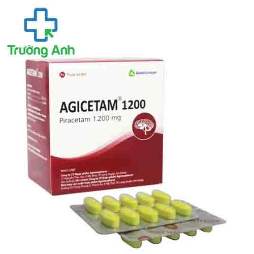Agicetam 1200 Agimexpharm - Thuốc điều trị các tổn thương ở não hiệu quả