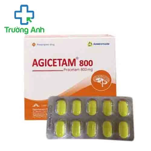 Agicetam 800 Agimexpharm - Thuốc điều trị các tổn thương ở não hiệu quả