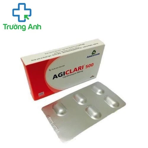 Agiclari-500mg - Thuốc kháng sinh trị bệnh hiệu quả của Agimexpharm