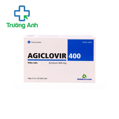 AGICLOVIR 400 - Thuốc điều trị nhiễm khuẩn của Agimexpharm