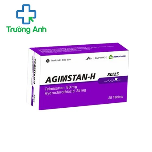 Agimstan-H 80/25 - Thuốc điều trị tăng huyết áp của Agimexpharm