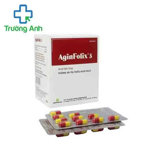 Aginfolix 5 Agimexpharm - Giúp bổ sung acid folic hiệu quả