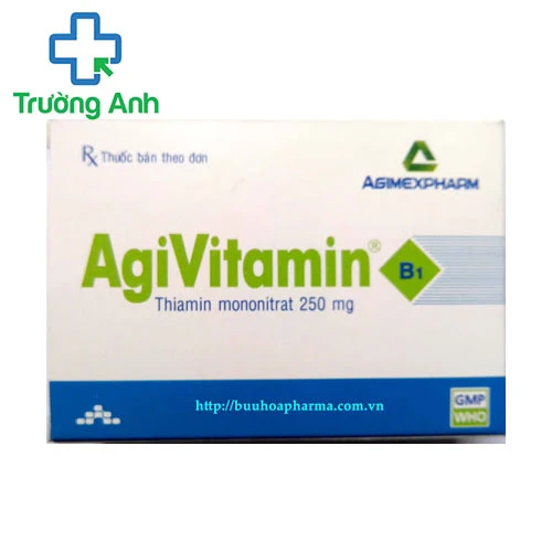 Agivitamin B1 - Giúp bổ sung vitamin B1 của Agimexpharm