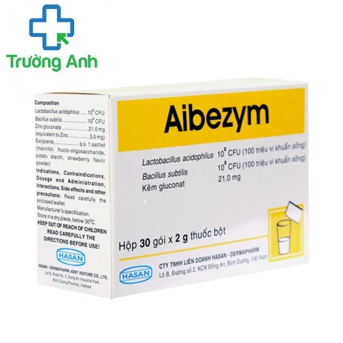 Aibezym - Giúp bổ sung vi khuẩn có lợi cho đường tiêu hóa hiệu quả