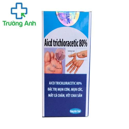 Aicd Trichloracetic 80% 15ml - Thuốc điều trị mụn cóc, mụn cơm hiệu quả
