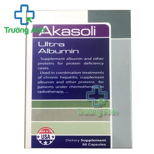 Akasoli - Thuốc bổ tăng cường sức khỏe hiệu quả của Mỹ
