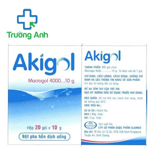 Akigol Glomed - Thuốc điều trị táo bón hiệu quả