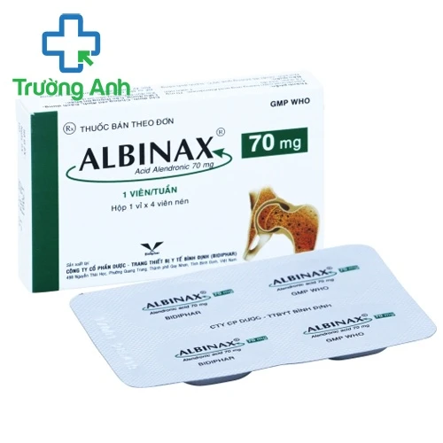 Albinax 70mg Bidipharm - Thuốc điều trị loãng xương hiệu quả
