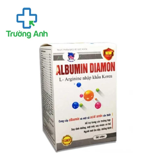 Albumin Diamon - Hỗ trợ tăng cường đề kháng cho cơ thể