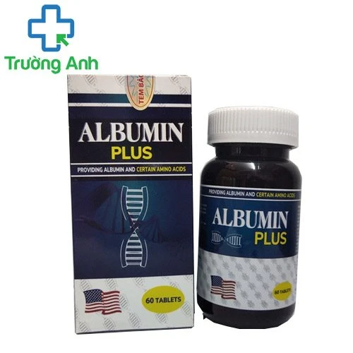 Albumin Plus - Giúp bổ sung Albumin và  axit amin hiệu quả của Mỹ