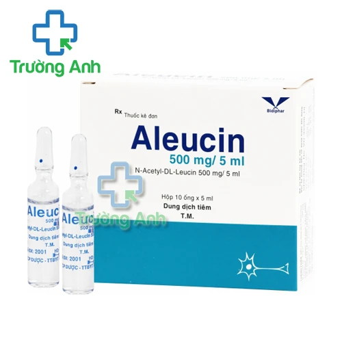 Aleucin 500mg/5ml Bidiphar - Thuốc điều trị đau đầu chóng mặt hiệu quả