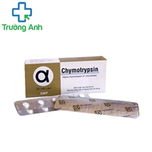  Alphachymotrypsin 4.2 mg - Thuốc chống viêm, giảm phù nề hiệu quả