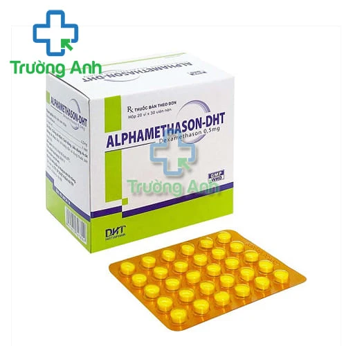 Alphamethason-DHT 0,5mg (100 viên) - Thuốc chống viêm hiệu quả