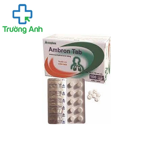 Ambron tab 30mg Vacopharm (viên nén) - Thuốc điều trị bệnh đường hô hấp hiệu quả