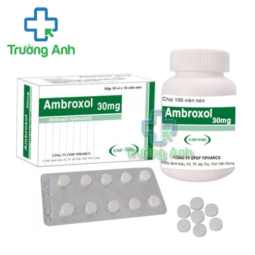 Ambroxol 30mg Tipharco - Thuốc điều trị bệnh đường hô hấp hiệu quả