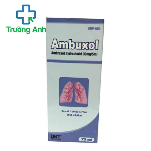 Ambuxol 30mg/5ml -  Thuốc tiêu chất nhầy đường hô hấp của Hataphar