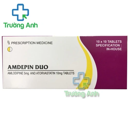 Amdepin Duo - Thuốc điều trị cao huyết áp của Ấn Độ
