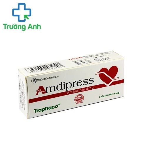 Amdipress 5mg - Thuốc điều trị huyết áp cao hiệu quả của Traphaco