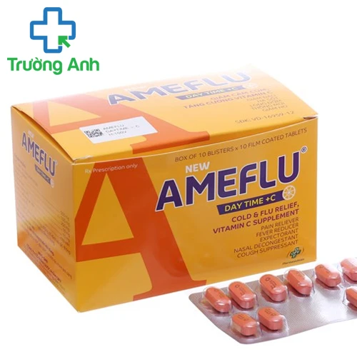 New Ameflu Day Time+C OPV - Thuốc giảm đau, hạ sốt hiệu quả