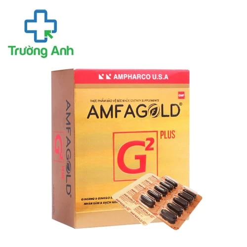 Amfagold G2 Plus Ampharco USA - Hỗ trợ tăng cường tuần hoàn não