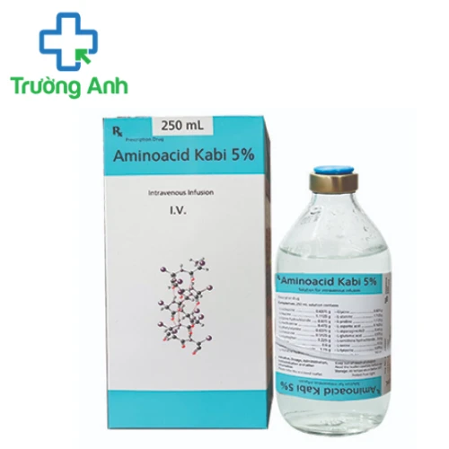 Aminoacid Kabi 5% 250ml - Cung cấp acid amin 5% của Fresenius Kabi Việt Nam
