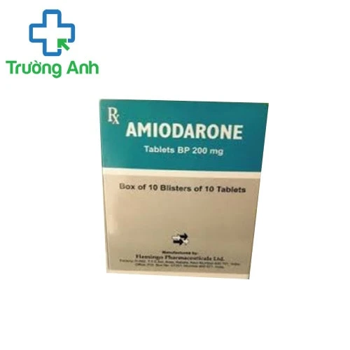 Amiodarone 200mg - Thuốc điều trị rối loạn nhịp tim hiệu quả của Ấn Độ