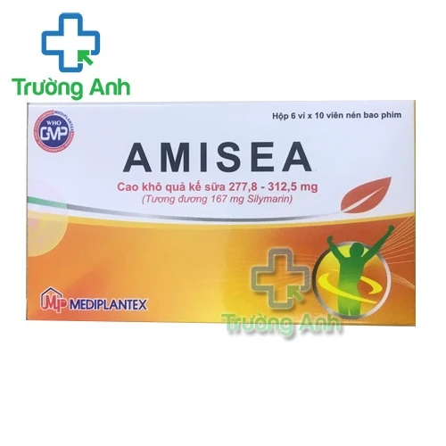 Amisea - Thuốc điều trị hỗ trợ các rối loạn chức năng tiêu hóa của Mediplantex