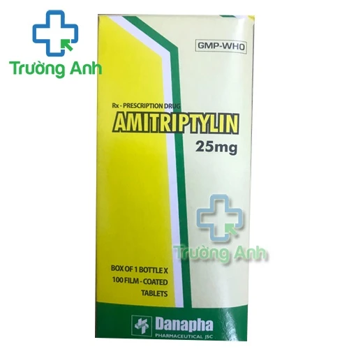 Amitriptylin 25mg (lọ 100 viên) - Thuốc điều trị trầm cảm hiệu quả