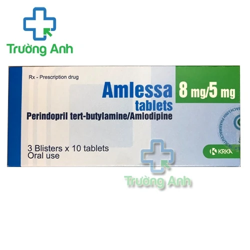 Amlessa 8mg/5mg Tablets Krka - Thuốc điều trị tăng huyết áp hiệu quả