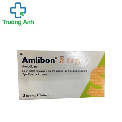 Amlibon 5mg - Thuốc điều trị các bệnh tim mạch hiệu quả