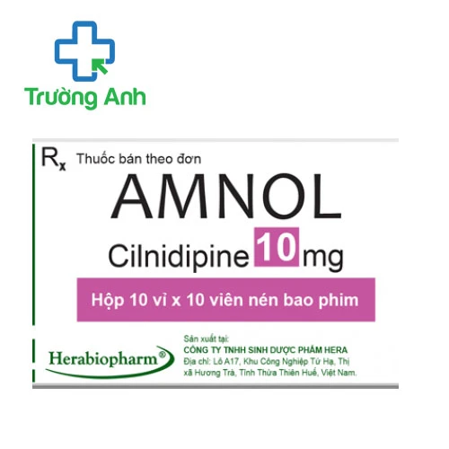 Amnol 10mg - Thuốc điều trị tăng huyết áp hiệu quả của Hera