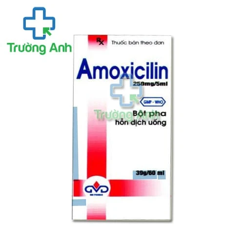 Amoxicilin 250mg/ 5ml MD Pharco (lọ 39g) - Thuốc điều trị nhiễm khuẩn hiệu quả