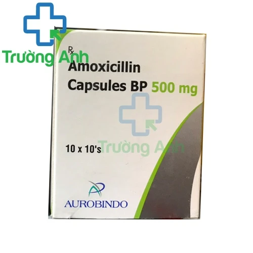 Amoxicillin capsules BP 500mg Aurobindo - Thuốc điều trị nhiễm trùng hiệu quả