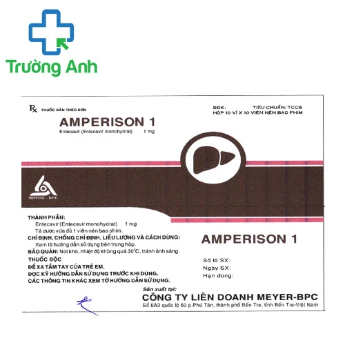 Amperison 1 - Thuốc điều trị viêm gan b hiệu quả của Meyer