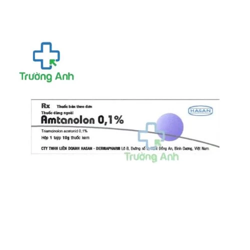 Amtanolon 0,1% Hasan - Thuốc điều trị các bệnh ngoài da